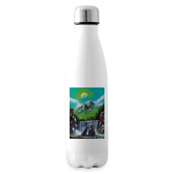 Lunar Cascading Love - Insulated Water Bottle - white - Right