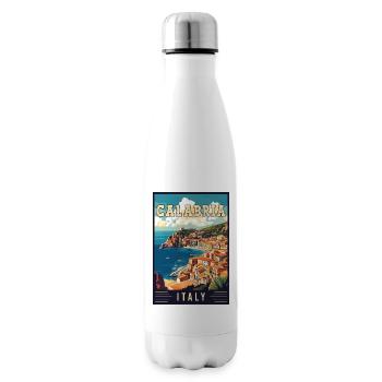 Discover Rustic Beauty of Calabria in Italy - Insulated Water Bottle - white - Right