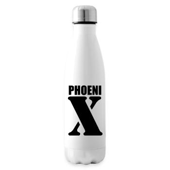 Phoenix – First Name Design | Minimal Typography - Isolierflasche - Weiß - Rechts