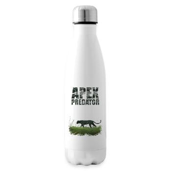 Pixel Art rétro Apex Predator - Bouteille isotherme - blanc - Droite