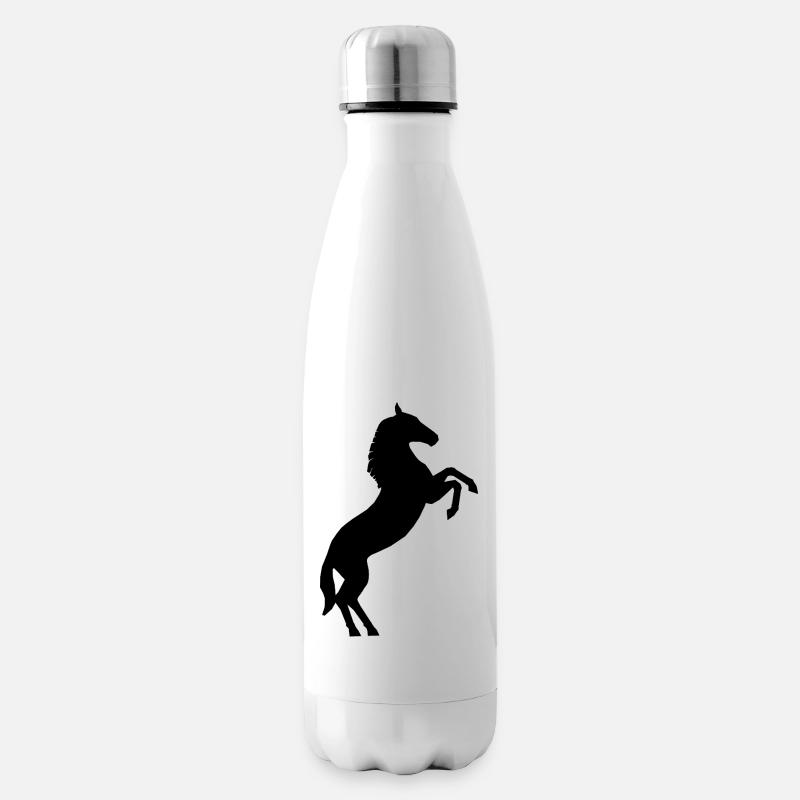 Cheval - Bouteille isotherme - blanc