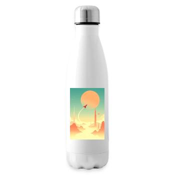Erste Reisen jenseits ferner Horizonte - Isolierflasche - Weiß - Rechts