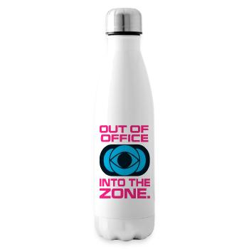 Out of Office Concentration Work Area - Insulated Water Bottle - white - Right