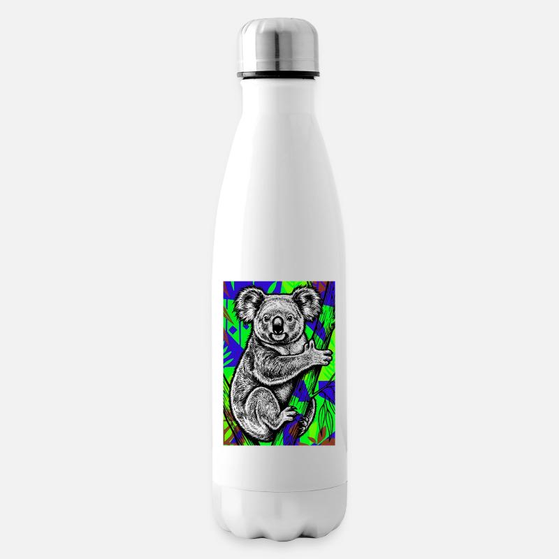 Koala - Insulated Water Bottle - white