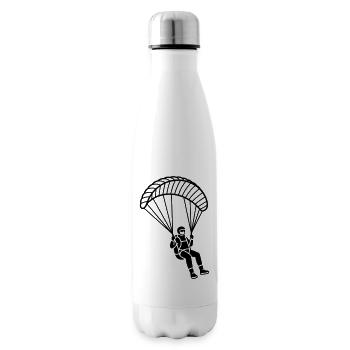 Gleitschirmfliegen - Isolierflasche - Weiß - Rechts