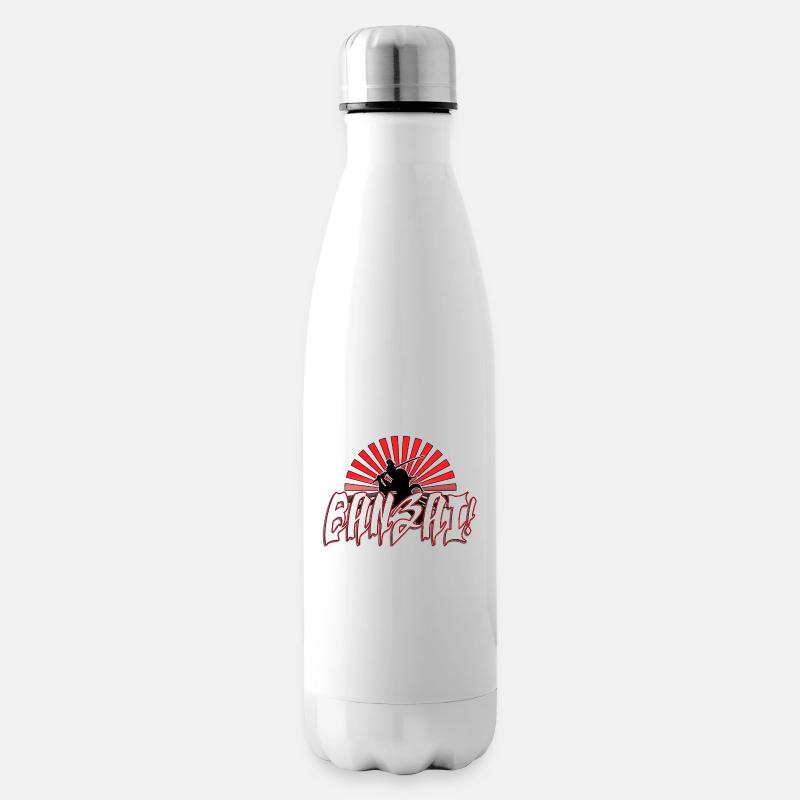 Banzai - Insulated Water Bottle - white