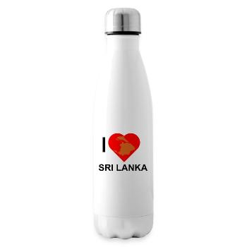 LIEBE Sri Lanka - Isolierflasche - Weiß - Rechts