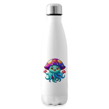 Cute Jellyfish - Insulated Water Bottle - white - Right