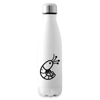 Garnele - Isolierflasche - Weiß - Rechts