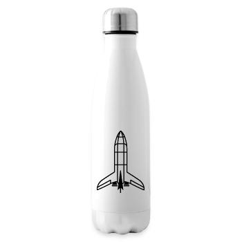 Rocket - Insulated Water Bottle - white - Right
