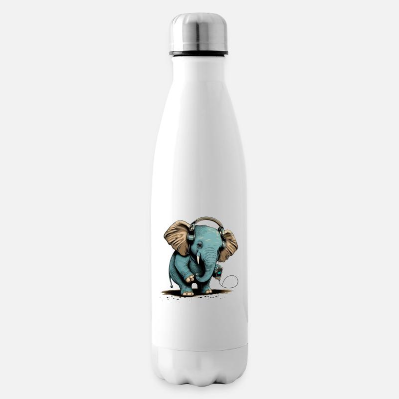 elephant headphones - Isolierflasche - Weiß