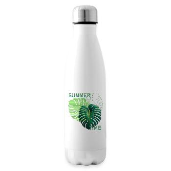 summer time - Isolierflasche - Weiß - Rechts