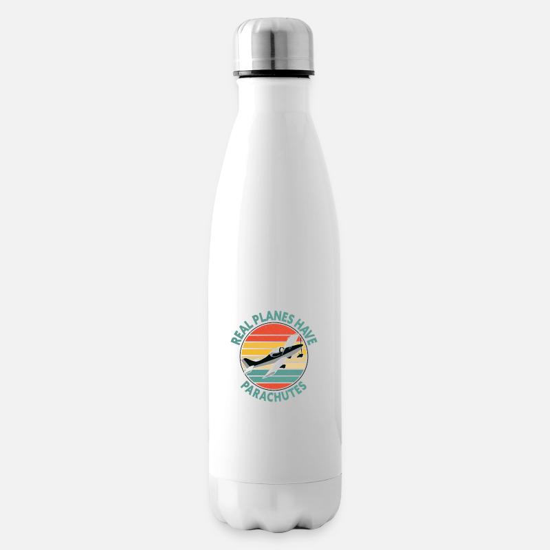 Ultraleichtflieger Breezer B400 Pilot Flugzeug - Isolierflasche - Weiß