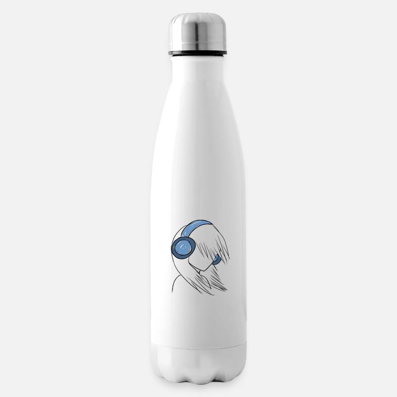 son manga - Bouteille isotherme - blanc