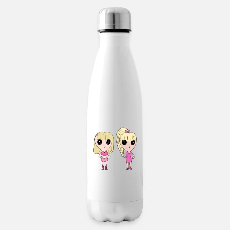freundschaft freunde - Isolierflasche - Weiß