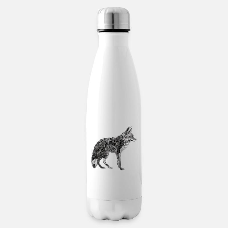 À: - Bouteille isotherme - blanc
