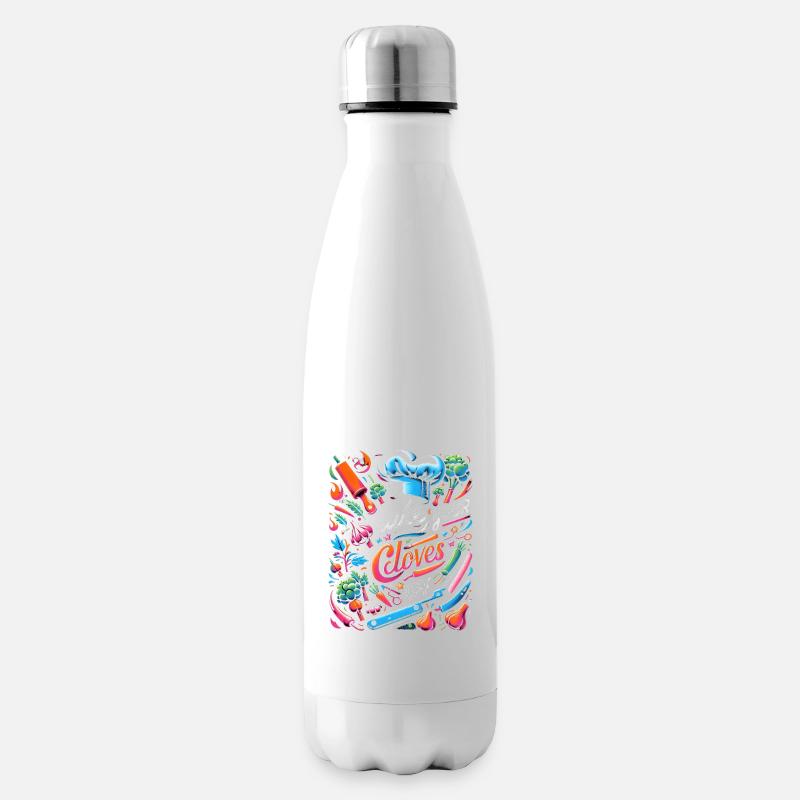 Take Your Cloves Off 6 - Isolierflasche - Weiß