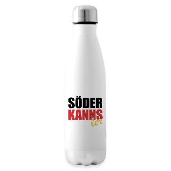 Söder kanns - Kanzler - Kanzlerkandidat - Isolierflasche - Weiß - Rechts