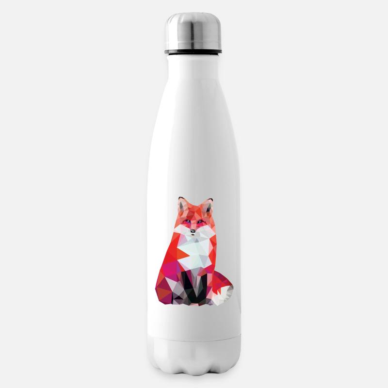 Red Fox - Isolierflasche - Weiß