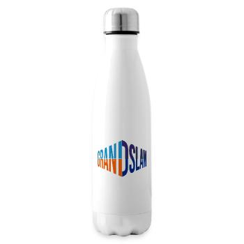 Grandslam Tennis Shirt Design - Isolierflasche - Weiß - Rechts