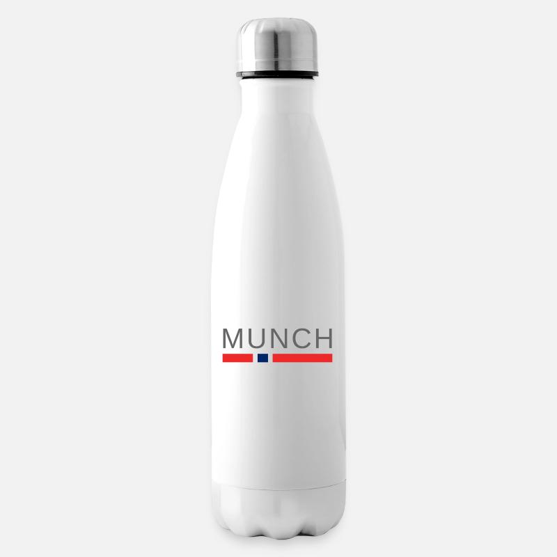Munch Norwegen - Isolierflasche - Weiß
