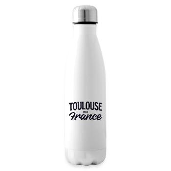Toulouse France - Insulated Water Bottle - white - Right