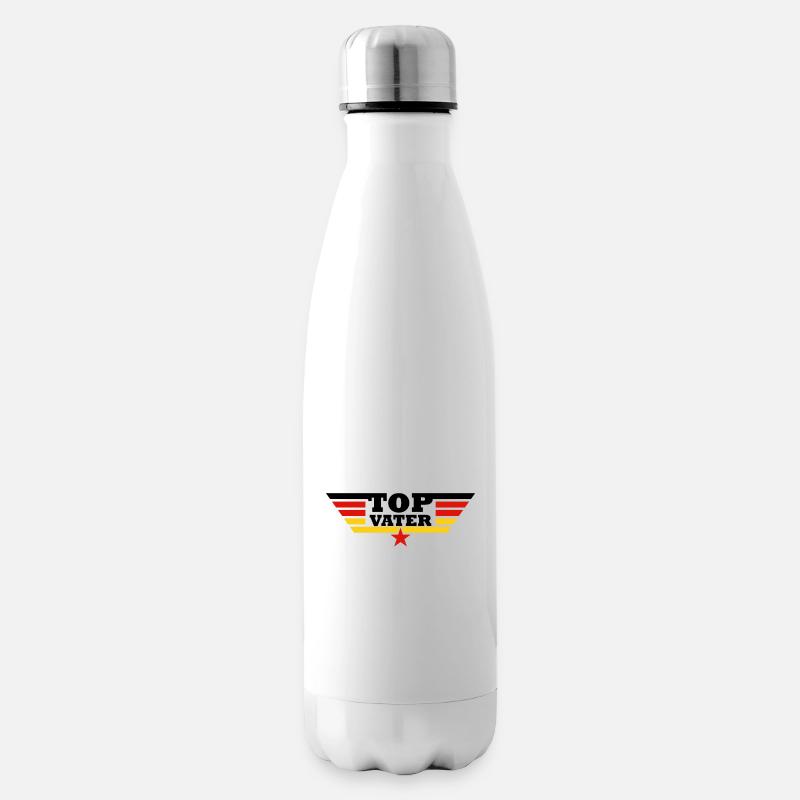 Vater und Sohn - Isolierflasche - Weiß