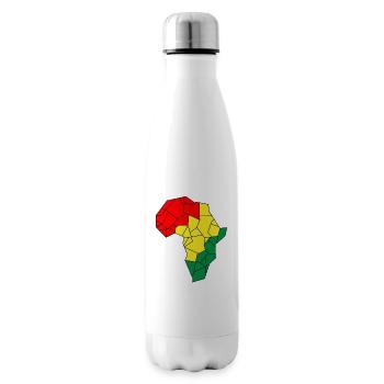 Reggae africain - Bouteille isotherme - blanc - Droite