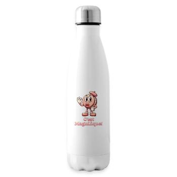 C' est Magnifique Macaron - Insulated Water Bottle - white - Right