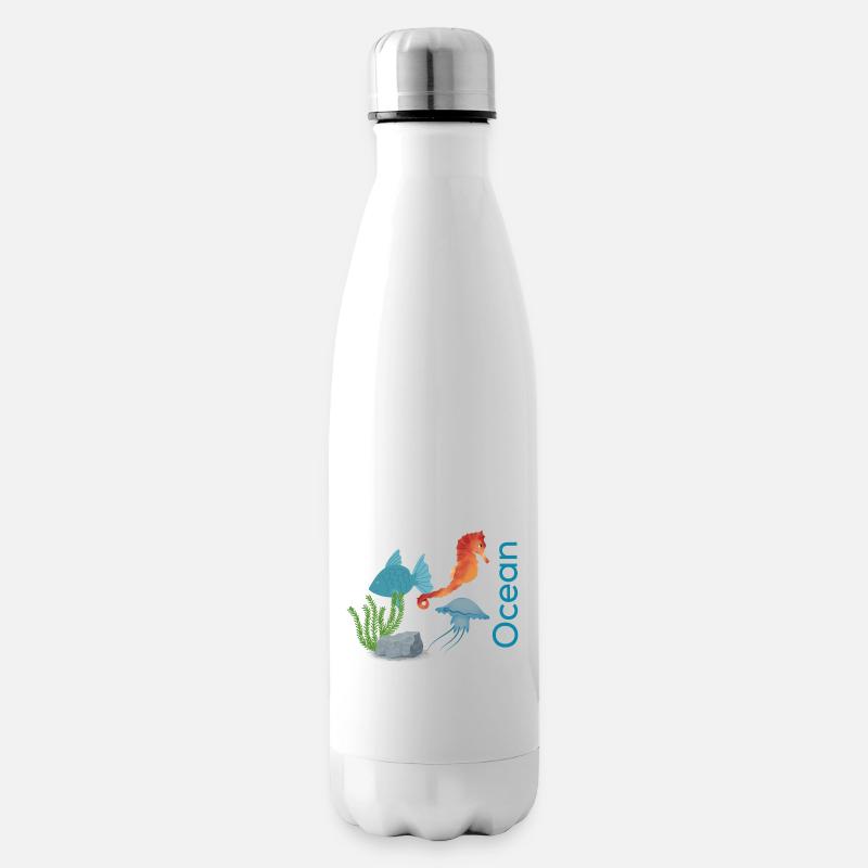 Ocean - Isolierflasche - Weiß