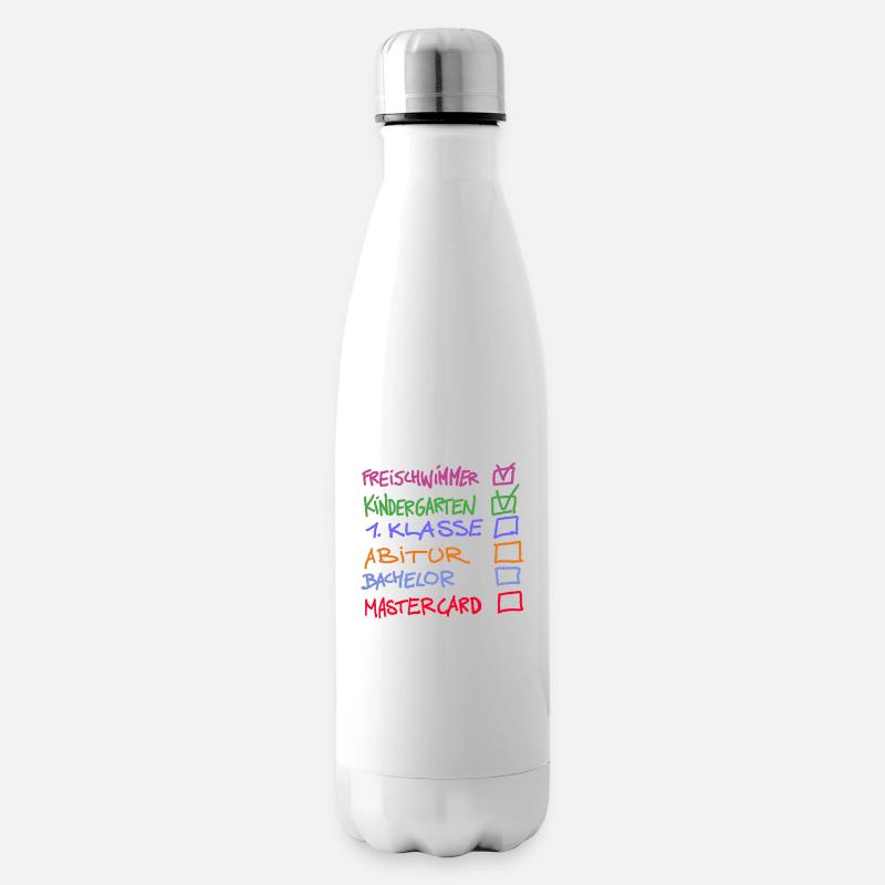 Erste Klasse - Isolierflasche - Weiß