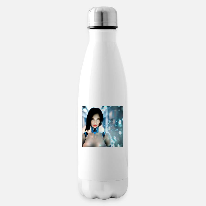 your future is here - Insulated Water Bottle - white