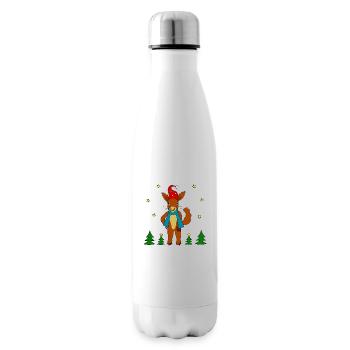 Weihnachtseichhorn - Isolierflasche - Weiß - Rechts