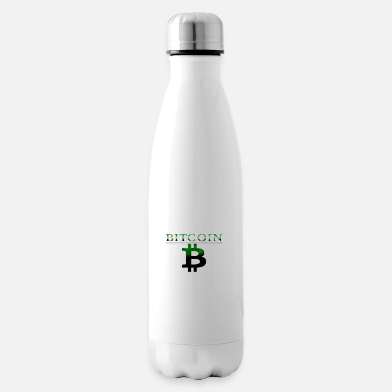 Bitcoin - Isolierflasche - Weiß
