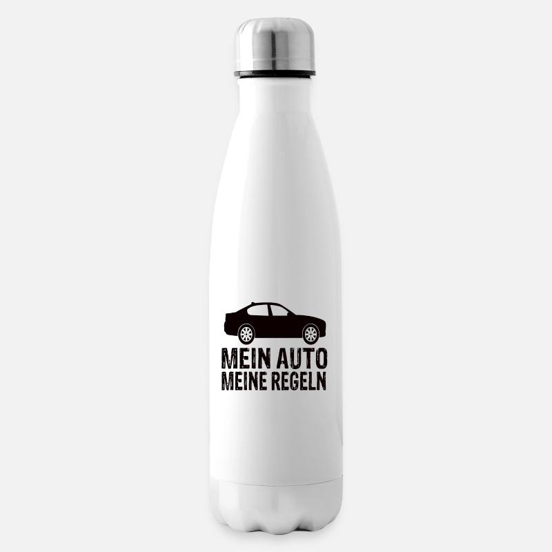 Tuning Sprüche - Isolierflasche - Weiß