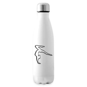 Gymnast, gymnast - Insulated Water Bottle - white - Right