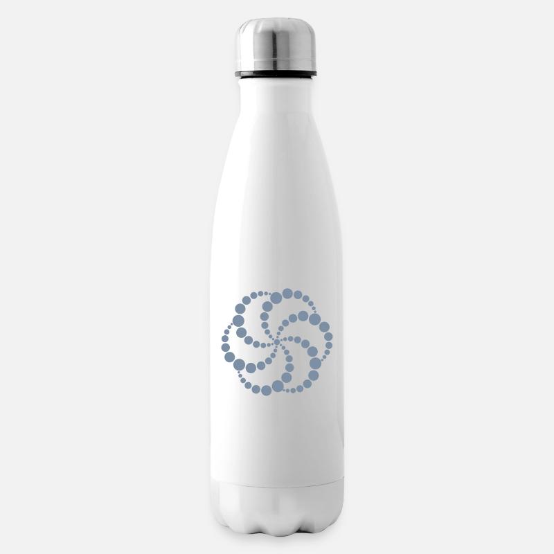 Kornkreis #1 - Isolierflasche - Weiß