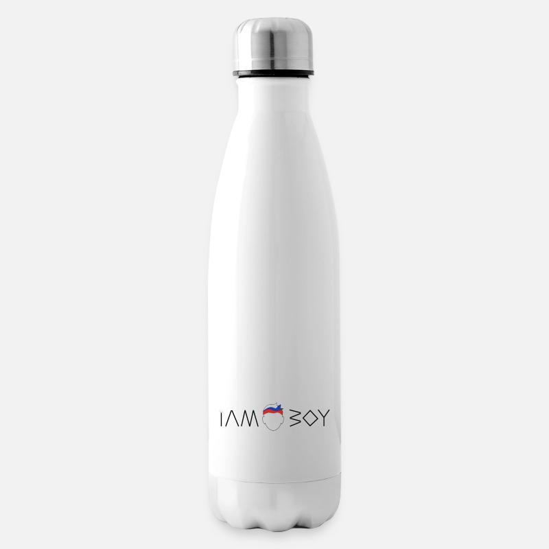 Ich bin ein russischer Junge - Isolierflasche - Weiß