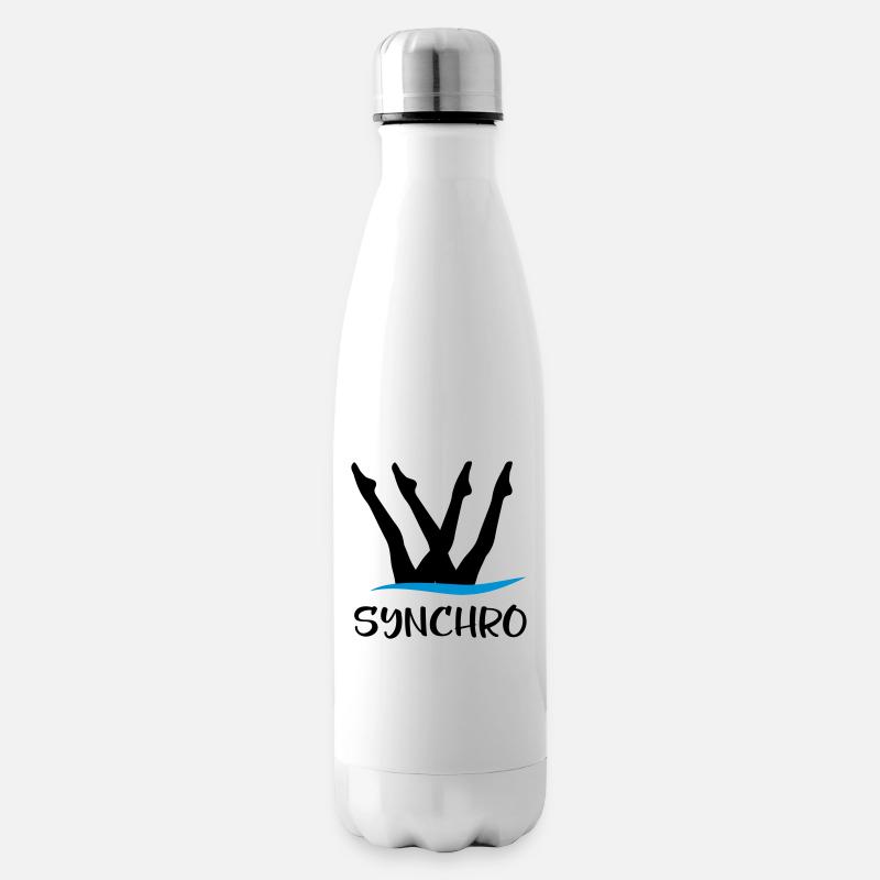Synchronschwimmen - Isolierflasche - Weiß