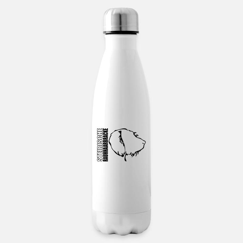 STEIRISCHE RAUHHAARBRACKE PROFIL - Isolierflasche - Weiß