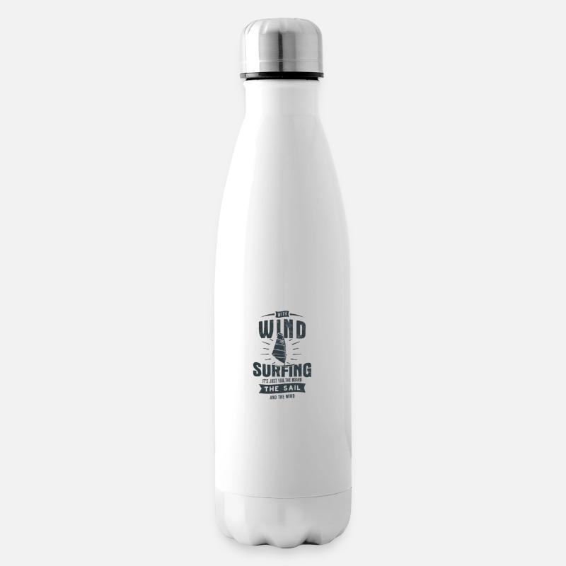 Planche à voile - Bouteille isotherme - blanc