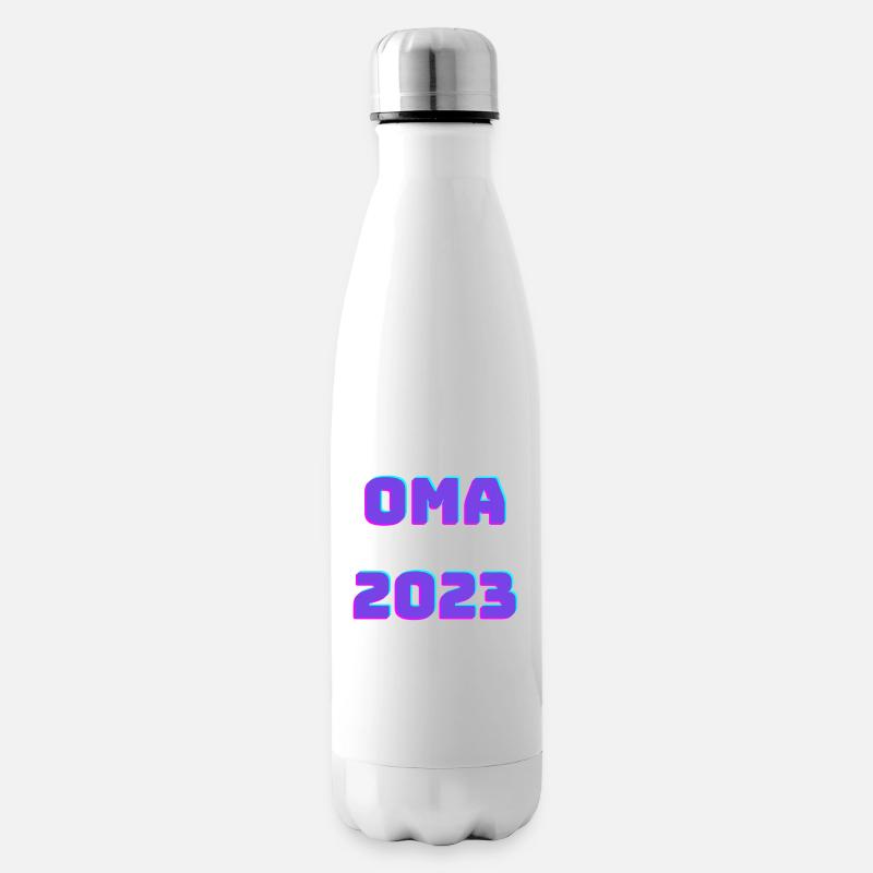 Oma 2023 - Isolierflasche - Weiß