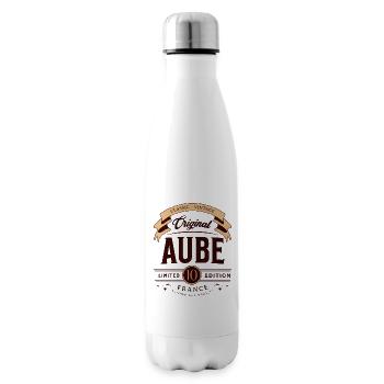 Vintage Dawn Departement Frankreich - Isolierflasche - Weiß - Rechts