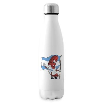 Argentinian Pork Bratwurst - Insulated Water Bottle - white - Right