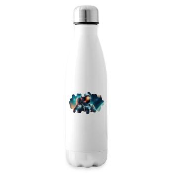 Astronaut in the cosmos - Insulated Water Bottle - white - Right