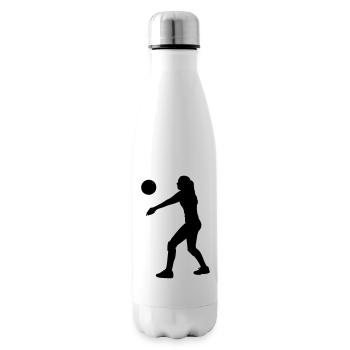 Volleyball - Isolierflasche - Weiß - Rechts
