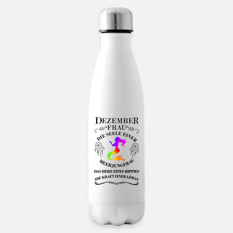décembre Mermaid - Bouteille isotherme - blanc