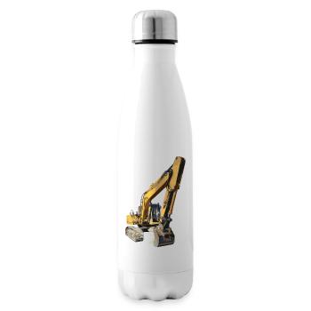 Excavatrice - Bouteille isotherme - blanc - Droite