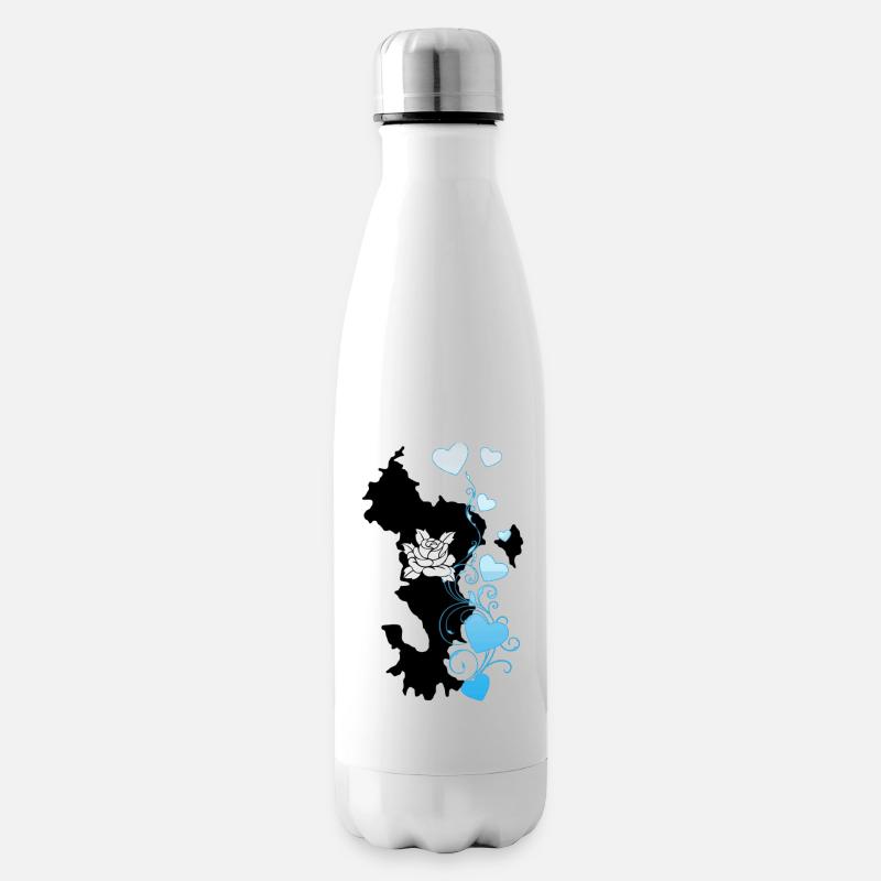 4 - Bouteille isotherme - blanc
