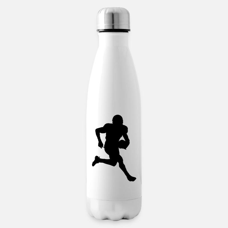 American Football - Isolierflasche - Weiß